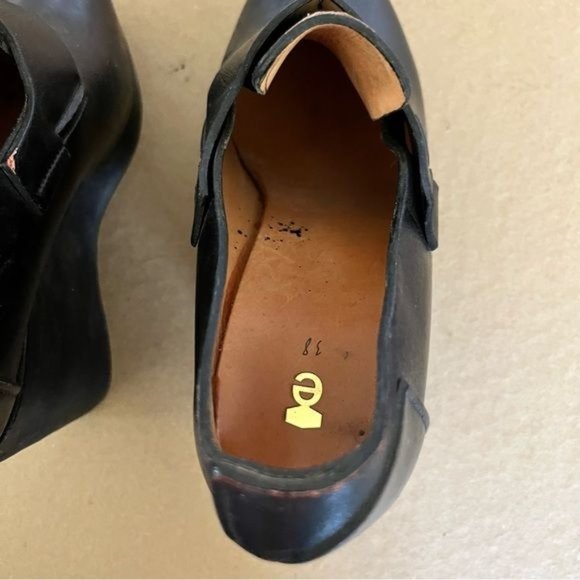 Dolls Kill E Platform Leather Oxfords - Picture 3 of 8